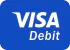 Visa debit accepted for payments